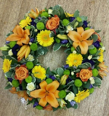 Wreath Mixed Flowers