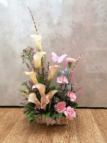 Calla Lily Basket