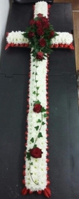 Cross in Red and White