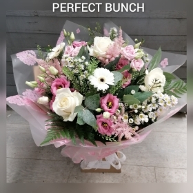 Simply pink and white aqua bouquet