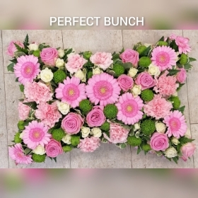 Pillow pink and white