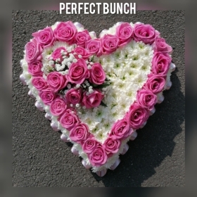 Heart within a heart pink