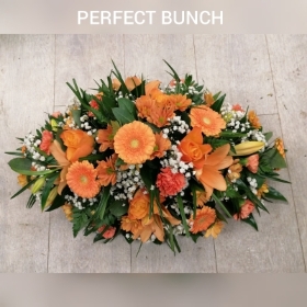 Spray orange and white